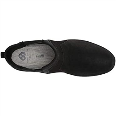 Botas Chelsea Mujer Step Rose Sun Negro Textil Clarks