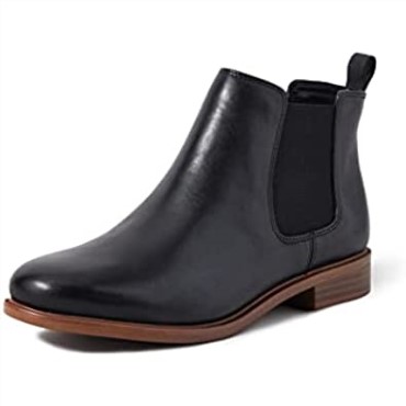 Botas Chelsea Taylor Shine Mujer Clarks Negras