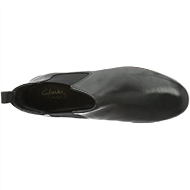 Botas Chelsea Taylor Shine Mujer Clarks Negras