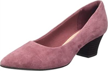 Zapatos De Salón De Mujer Teresa Clarks Rosa Oscuro Sde