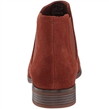 Botas De Moda Trish Chelsea Para Mujer Caoba Ny Clarks
