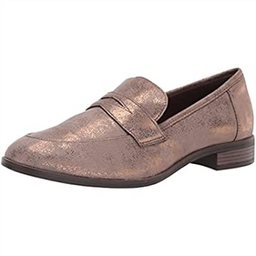 Mocasines Mujer Trish Rose Clarks Cobre Metalizado