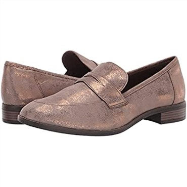 Mocasines Mujer Trish Rose Clarks Cobre Metalizado
