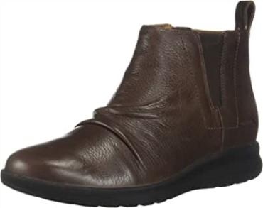 Botas De Mujer Un Adornan Mid Slouch Marrón Clarks