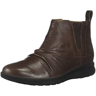 Botas De Mujer Un Adornan Mid Slouch Marrón Clarks