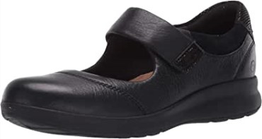 Merceditas Planas Clarks Sin Adornos Para Mujer