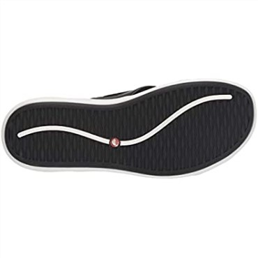 Sandalia Un Bali Go Slide Mujer Clarks Cuero Negro