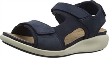Sandalias Un Bali Trek Sling Back Para Mujer Azul Marino Combi Nbk Azul Marino Combi Nbk Clarks