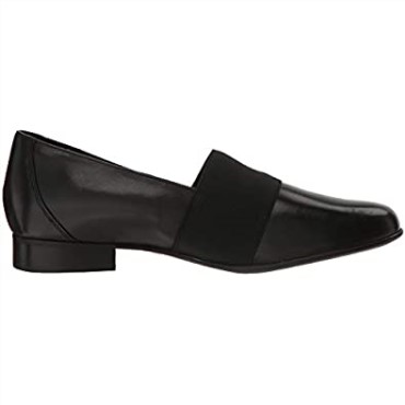 Mocasines Mujer Un Blush Loafer Negro Cuero Clarks