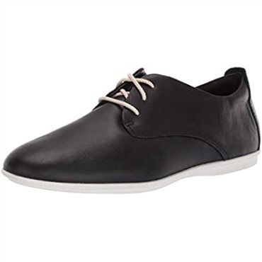 Sneaker Mujer Un Coral Encaje Clarks Piel Negra