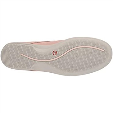 Zapatillas De Deporte De Mujer Un Coral Lace Clarks Blush Cuero