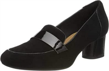 Zapatos De Salón De Mujer Un Cosmo Way Con Punta Cerrada Clarks Negro
