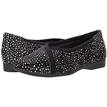 Zapatos Un Darceyease2 Mujer Clarks Negro Blanco Cuero