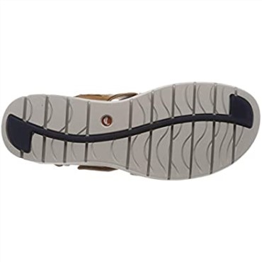Sandalias De Mujer Un Karely Dew Sling Back Clarks Marron Cuero Tostado Claro