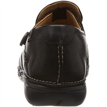 Mocasines Mujer Un Loop Clarks Negro