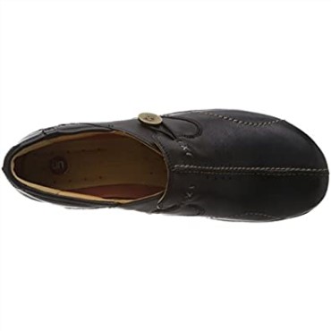 Mocasines Mujer Un Loop Clarks Negro