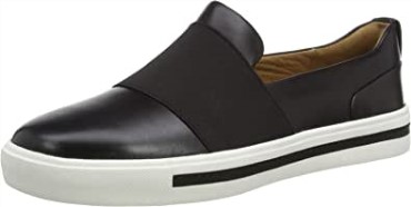 Mocasines Mujer Un Maui Step Clarks Negro