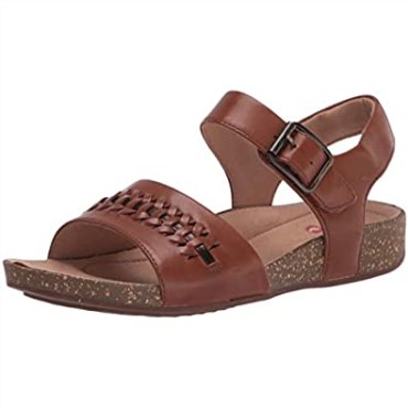 Un Perri Way De Mujer Cuero Tostado Oscuro 8 M Clarks