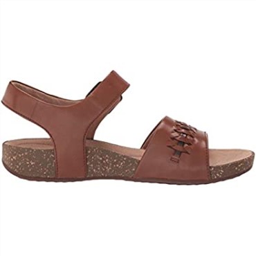 Un Perri Way De Mujer Cuero Tostado Oscuro 8 M Clarks