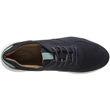 Zapatillas Un Rio Sprint Mujer Clarks Nubuck Azul Marino