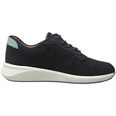 Zapatillas Un Rio Sprint Mujer Clarks Nubuck Azul Marino
