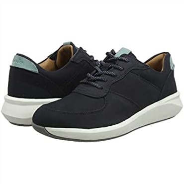 Zapatillas Un Rio Sprint Mujer Clarks Nubuck Azul Marino