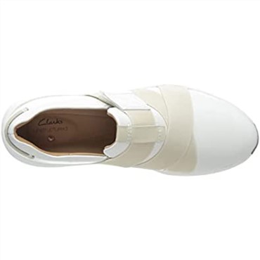 Zapatillas Un Rio Strap Mujer Clarks Cuero Blanco