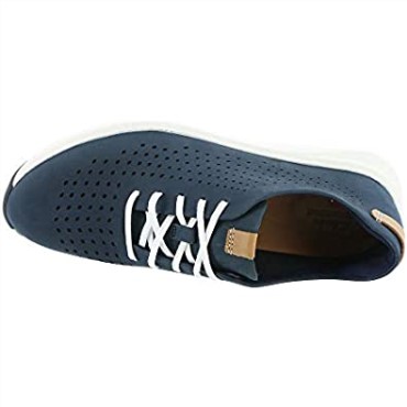 Zapatos De Mujer Un Rio Anudados Clarks Navy Nubuck