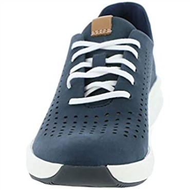 Zapatos De Mujer Un Rio Anudados Clarks Navy Nubuck