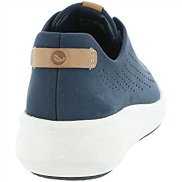 Zapatos De Mujer Un Rio Anudados Clarks Navy Nubuck