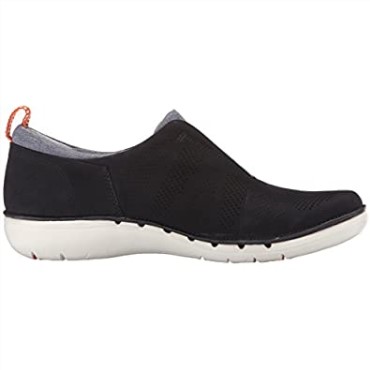 Mocasines Sin Cordones Un Spirit Para Mujer Clarks Azul Marino Nubuck