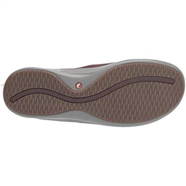 Mocasines Unloop 2 Walk Para Mujer Berenjena Nubuck Clarks