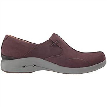 Mocasines Unloop 2 Walk Para Mujer Berenjena Nubuck Clarks