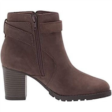 Botines Mujer Verona Lark Clarks Taupe Piel