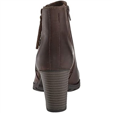 Bota Fashion Mujer Verona Melocotón Clarks Piel Oliva