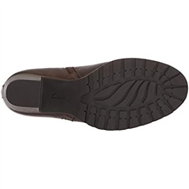 Bota Fashion Mujer Verona Melocotón Clarks Piel Oliva