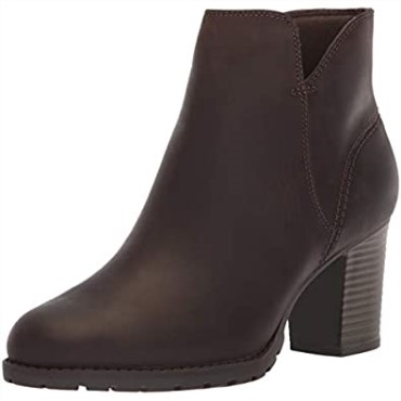 Bota Fashion Mujer Verona Peach Clarks Taupe Cuero