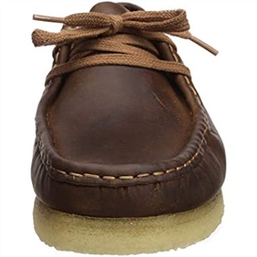 Mocasín Wallabee Para Mujer Clarks Beeswax
