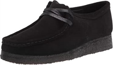 Wallabee De Mujer Oxford Clarks Ante Negro