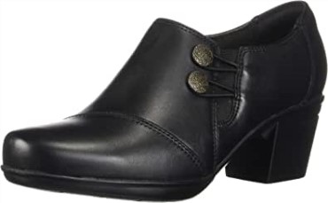 Mocasines Sin Cordones Warrenwarren Mujer Negro Clarks