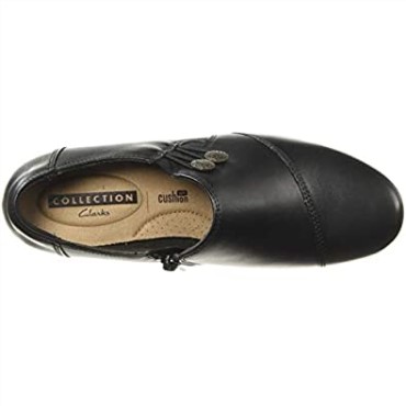 Mocasines Sin Cordones Warrenwarren Mujer Negro Clarks