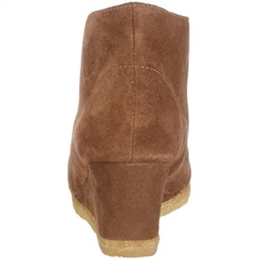 Botas Safari Mujer Yarra Clarks Marron Nogal Ante