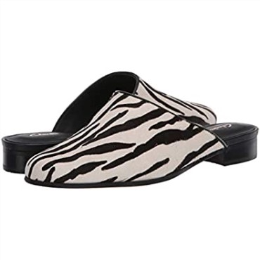 Zuecos Pure Blush De Clarks Con Estampado Animal De Cebra Para Mujer