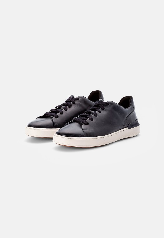 Zapatillas Court Lite Encaje Azul Marino Clarks
