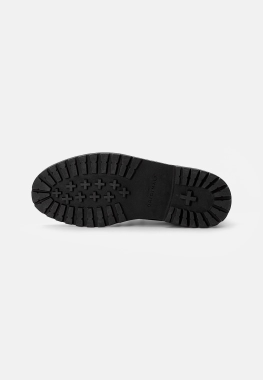 Botines Negros Con Cordones Desert Rock De Clarks