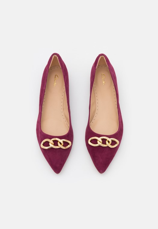 Bailarinas Clarks Laina Burdeos