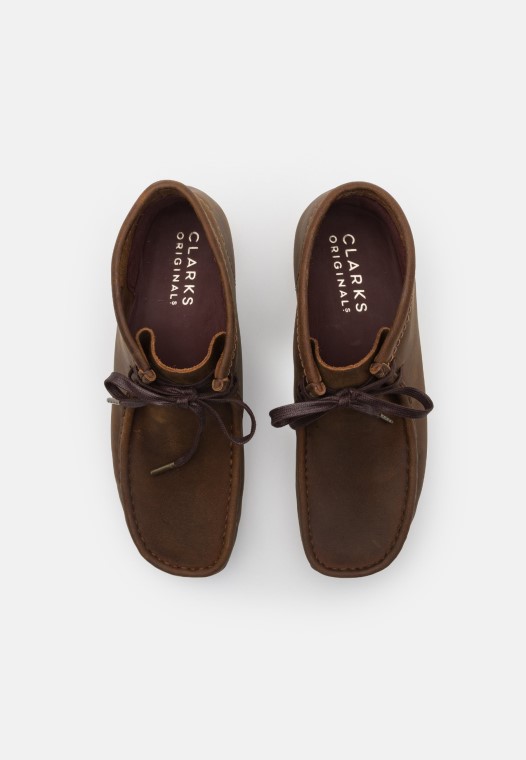 Clarks Wallabee Casual Cordones Cera De Abejas
