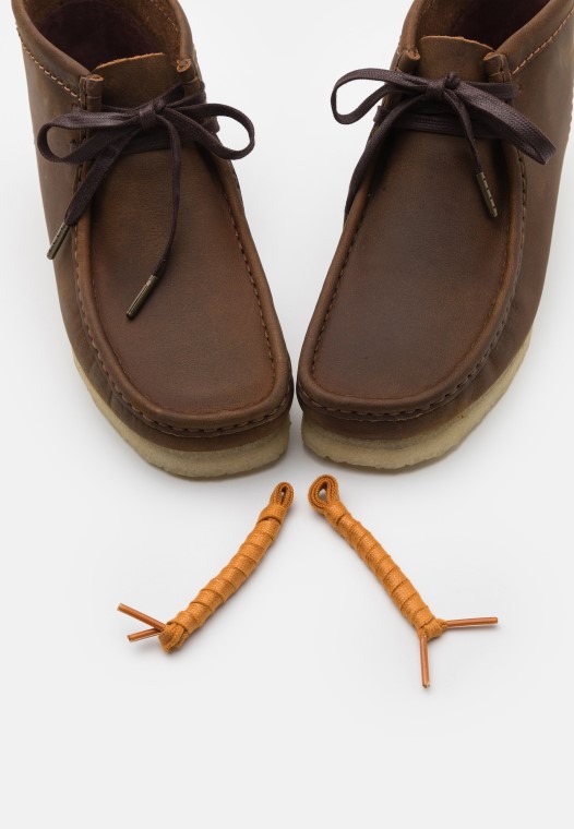 Clarks Wallabee Casual Cordones Cera De Abejas