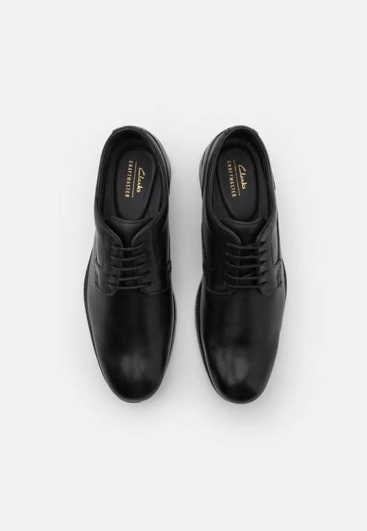 Zapatos Con Cordones Clarks Craftdean Negro