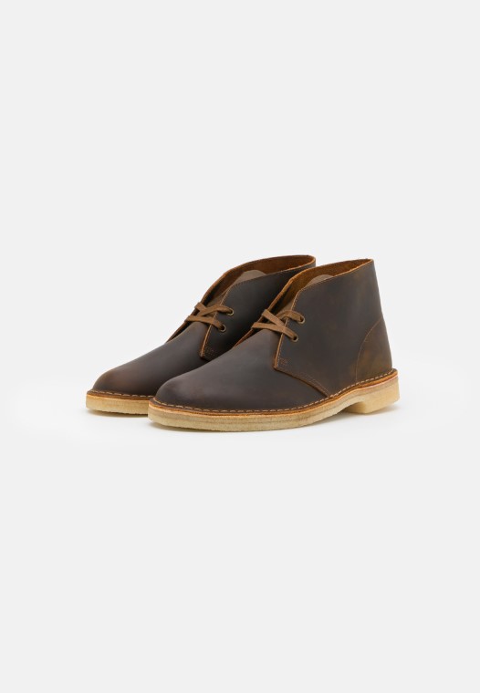 Bota Safari Casual Cordones Camel Clarks